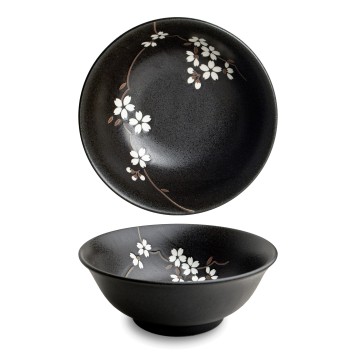 Ciotola Anemoon Nera 21 cm...