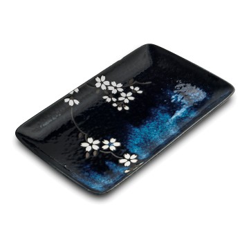 Piatto Sushi Anemoon Blu...