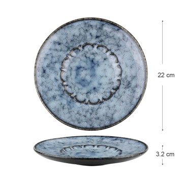 Piatto Rotondo In Ceramica...
