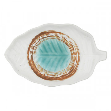 Piatto Foglia in Ceramica...