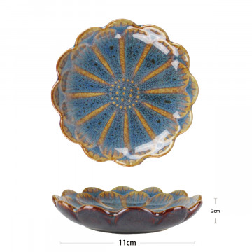 Piattino Fiore in Ceramica...