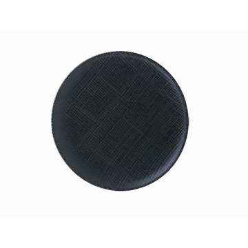 PIATTO FRUTTA 23CM TISSE BLACK