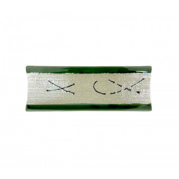 PIATTO RETT.IN CERAMICA  10.5"