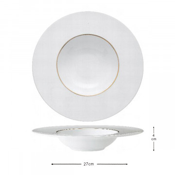 E.LIGNE D'OR PIATTO PASTA 27CM