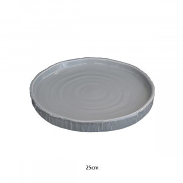TONDO 25CM MOMA GRIGIO 510293