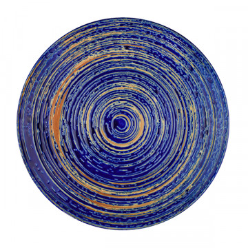 Piatto “Galassia Blu” – 10"