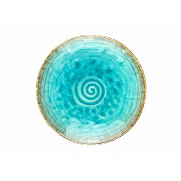 PIATTO ROTONDO IN CERAMICA  8"