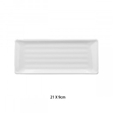 PIATTO MELAMINA RETT. 8.5”
