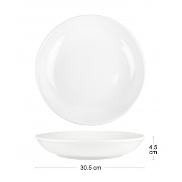 PIATTO DI CERAMICA 12”