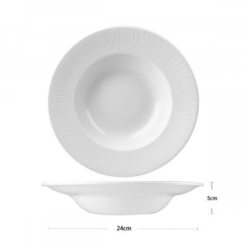 BAMBOO PASTA BOWL 24CM