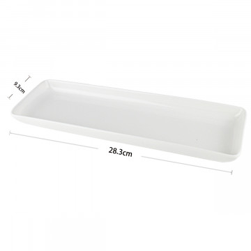 PIATTO RETT.IN CERAMICA 11"