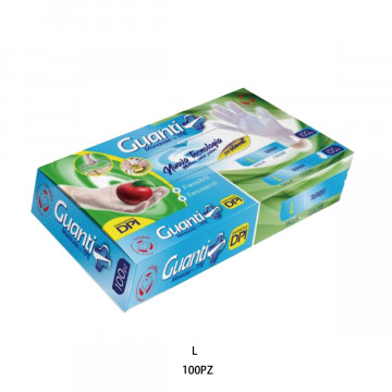 GUANTI MONOUSO TPE 100PZ N"L