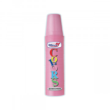 BICCH. 200ML 50PZ ROSA