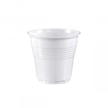 BICCHIERI BIANCO 100PZ