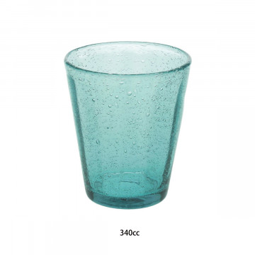 KOLORS BICCHIERE CC340 AZZURRO