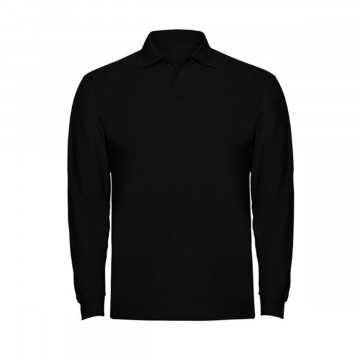 T-SHIRT NERO MANICO LUNGO L