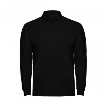 T-SHIRT NERO MANICO LUNGO XL