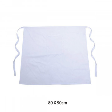 GREMBIULE BIANCO 80X90CM