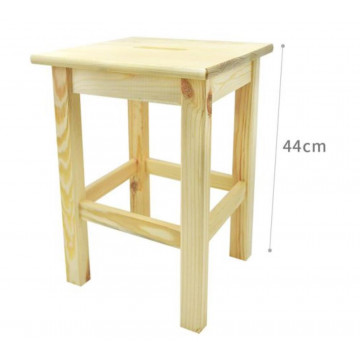 SGABELLO GREZZO H44X30X30CM