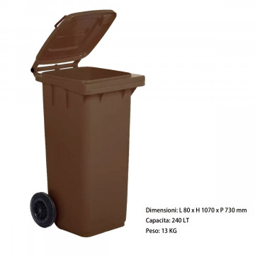BIDONE CARRELLATO 1-240-5-BRB