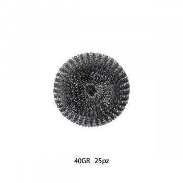 SPUGNA ACCIAIO 40GR 25PZ