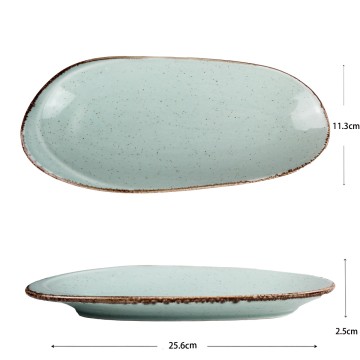 Vassoio Gural in Ceramica...